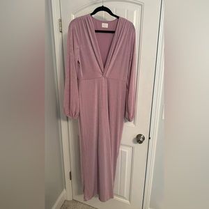 Twisted Front Maxi Dress